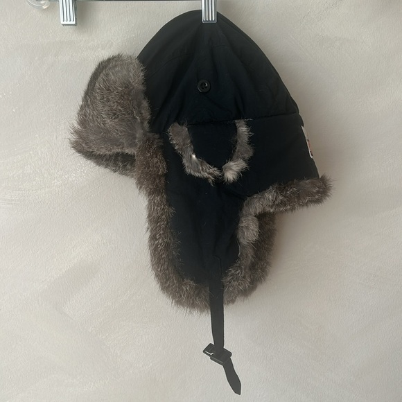 Wind River - Rabbit Fur Aviator Trapper Hat - Picture 1 of 9